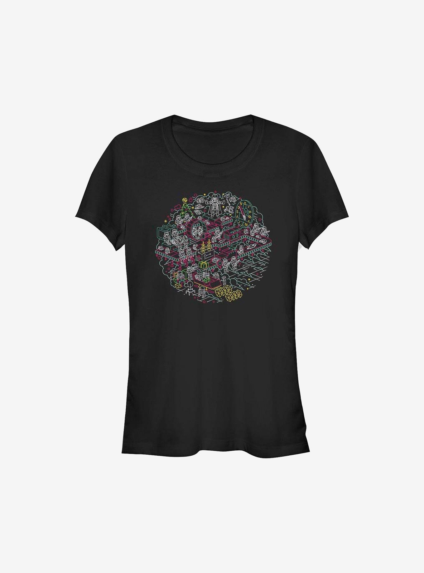 Star Wars Linear Christmas Girls T-Shirt T-Shirt | Streetwear Vibe | Trending Now