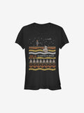 Star Wars Astromech Ugly Christmas Pattern Girls T-Shirt T-Shirt | Streetwear Vibe | High Demand Item