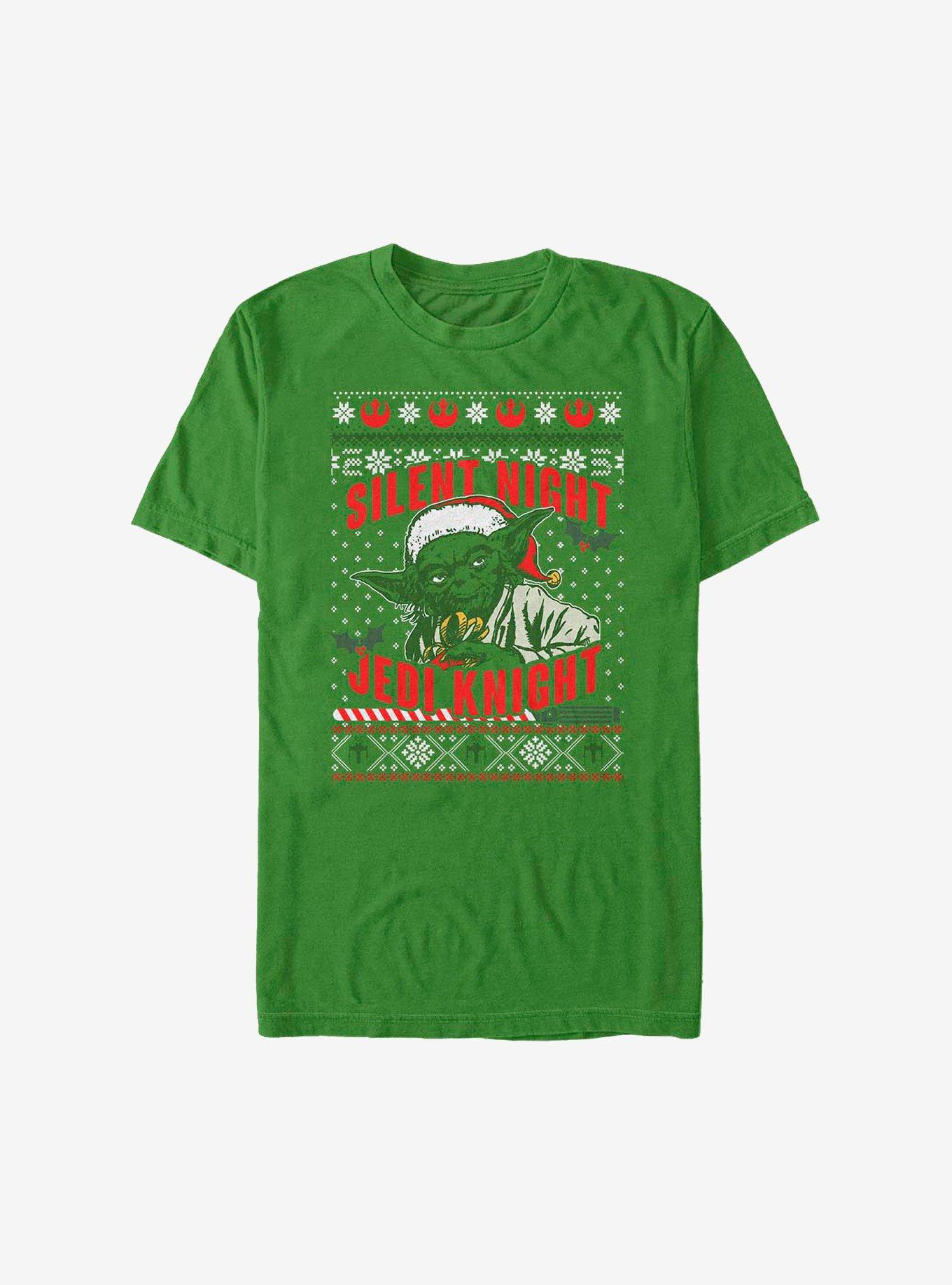 Star Wars Silent Night Christmas Pattern T-Shirt T-Shirt | Streetwear Vibe | Perfect For Daily Wear