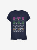 Marvel Avengers Sweater Christmas Girls T-Shirt