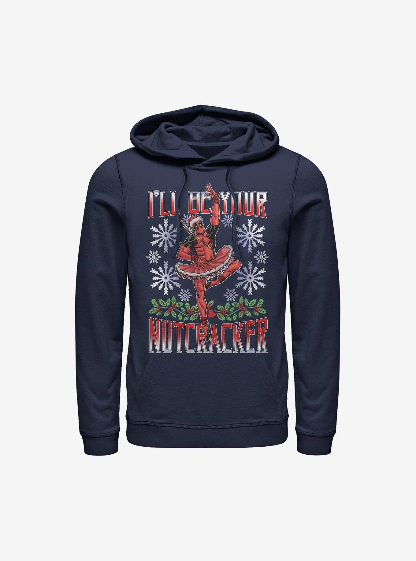 Marvel Deadpool Nutcracker Christmas Hoodie