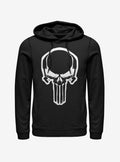 Marvel Punisher Skull Outline Hoodie