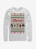 Marvel Avengers Merriest Heroes Ugly Christmas Long-Sleeve T-Shirt T-Shirt | Streetwear Vibe | High Demand Item
