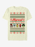 Marvel Avengers Merriest Heroes Ugly Christmas T-Shirt T-Shirt | High-Quality Print | High Demand Item