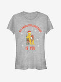 Star Wars C-3PO Santa Ewok Christmas Is You Girls T-Shirt T-Shirt | Trending Design | Must-Have Style