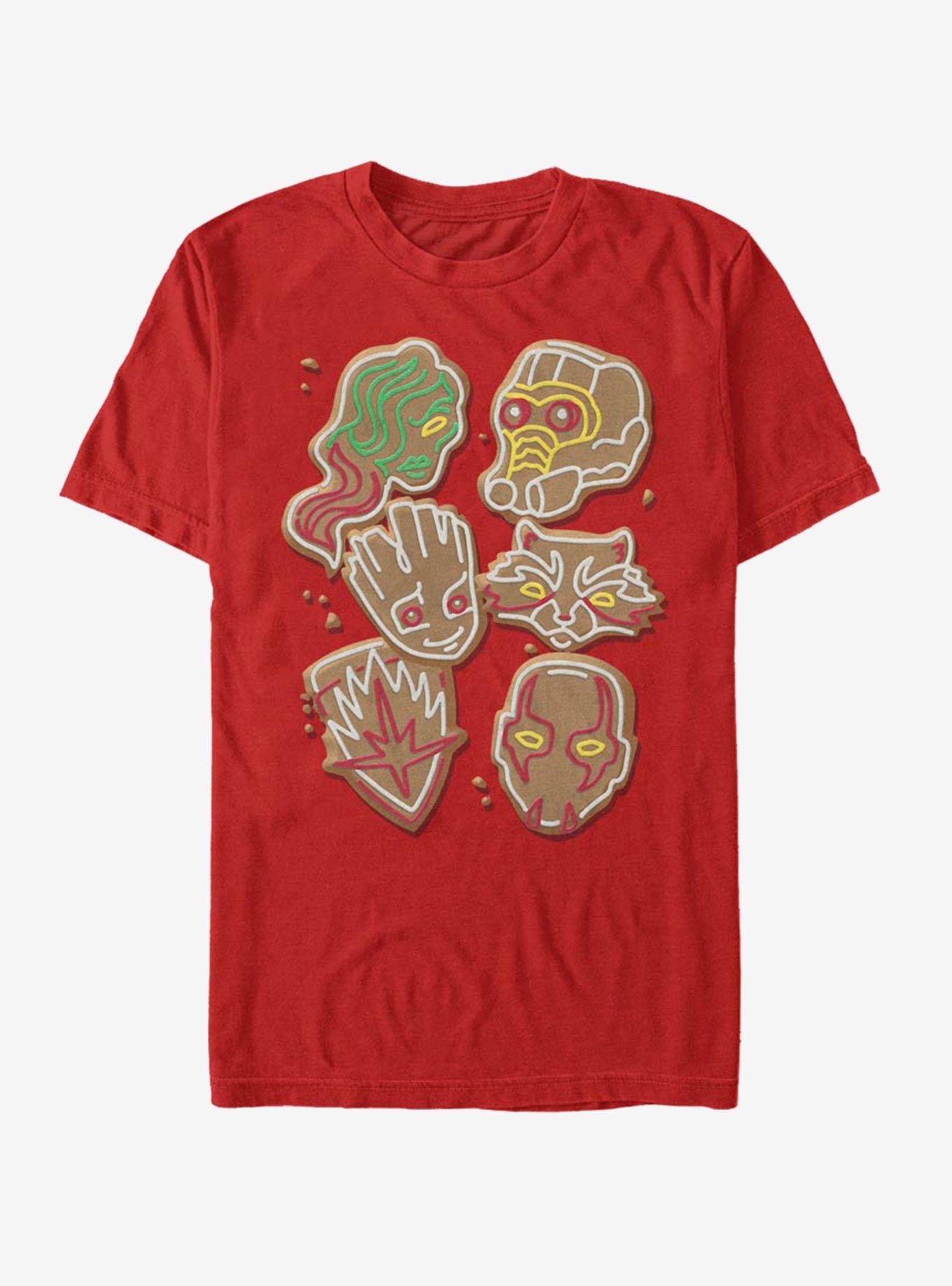 Marvel Guardians Of The Galaxy Christmas Cookies T-Shirt T-Shirt | Trending Design | High Demand Item