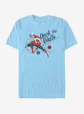 Marvel Spider-Man Deck The Walls Christmas T-Shirt