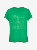 Star Wars R2-D2 C-3PO BB-8 Merry Christmas T-Shirt T-Shirt | Streetwear Vibe | High Demand Item