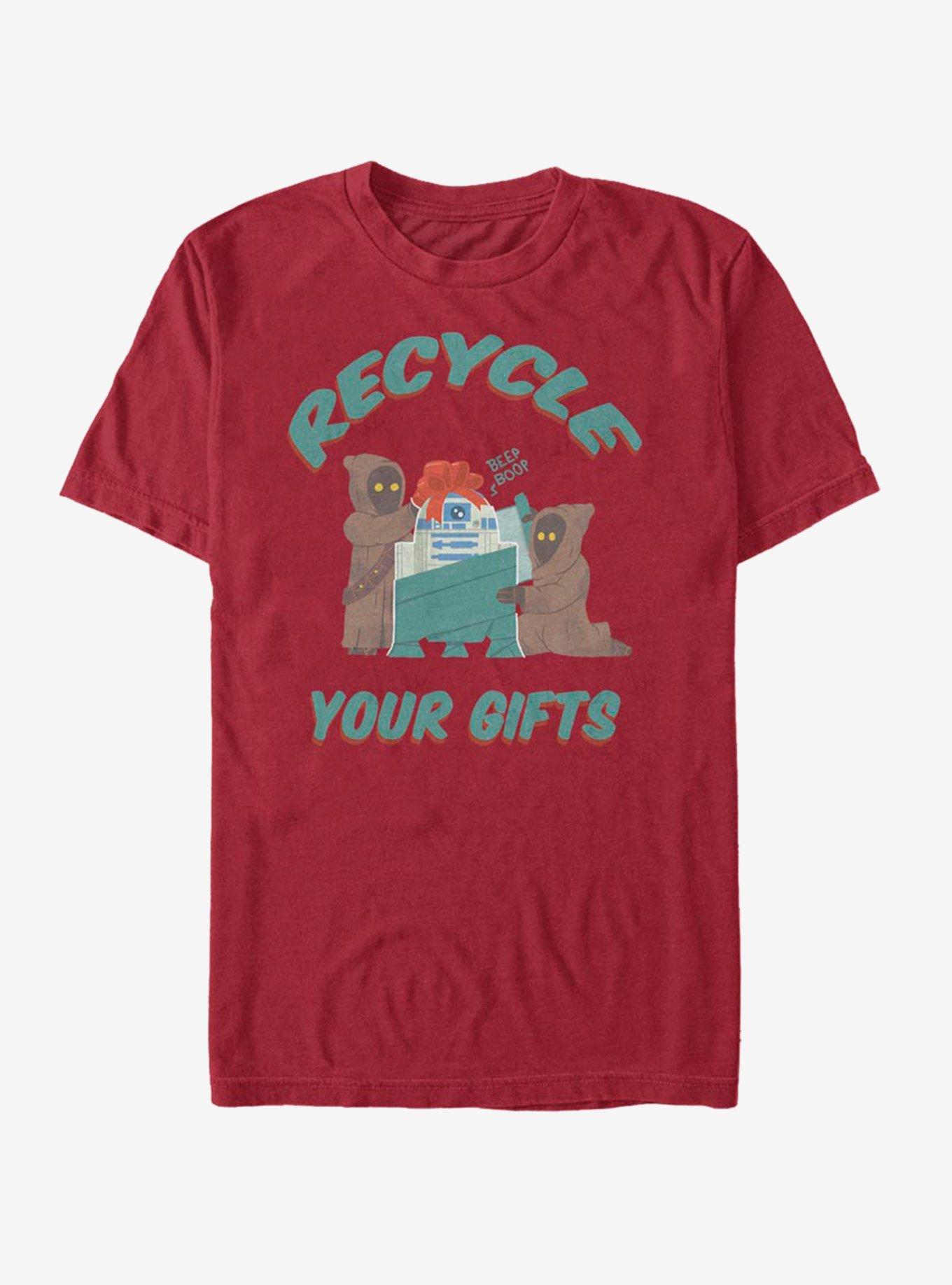 Star Wars Jawa Recycle Gifts Christmas T-Shirt T-Shirt | Aesthetic Graphic | Must-Have Style