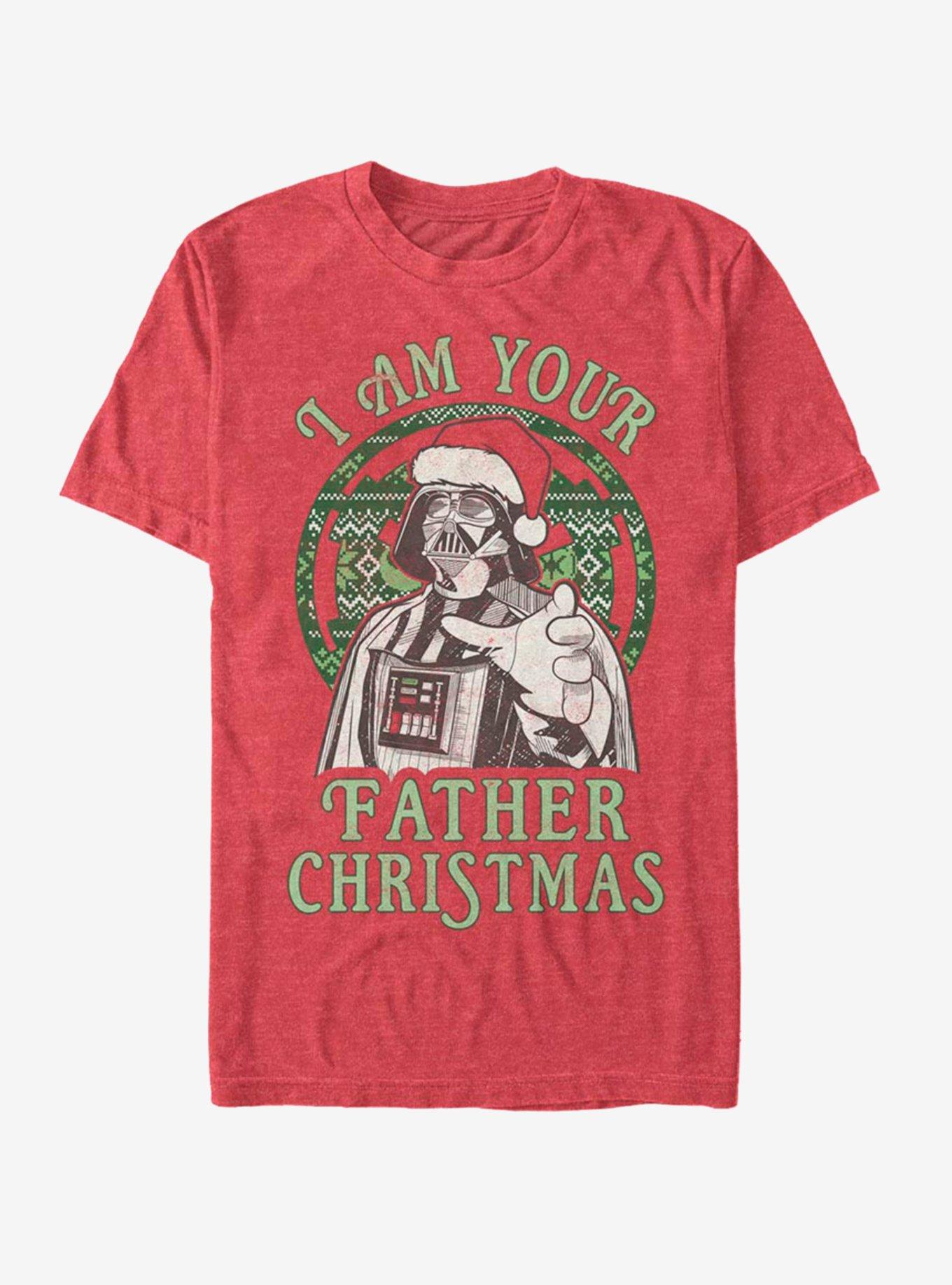 Star Wars Santa Vader I Am Your Father Christmas T-Shirt T-Shirt | Premium Graphic | Top Pick For Fans