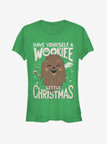 Star Wars Chewbacca Wookiee Little Christmas Girls T-Shirt T-Shirt | Streetwear Vibe | Trending Now
