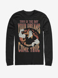 Disney Beauty And The Beast Gaston Dreams Long-Sleeve T-Shirt | Premium Unisex T-Shirt, Trending Graphic Tee