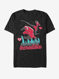 Disney Incredibles Together Incredible Valentine T-Shirt | Premium Unisex T-Shirt, Trending Graphic Tee