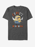Minion Cupid's Wingman Valentine T-Shirt | Premium Unisex T-Shirt, Trending Graphic Tee