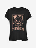 The Nightmare Before Christmas Hail The Pumpkin King Girls T-Shirt