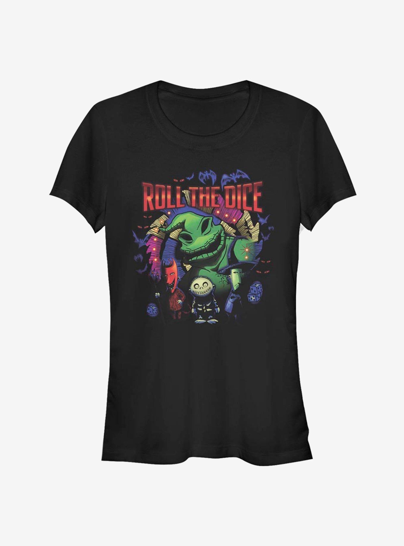 The Nightmare Before Christmas Oogie Dice Girls T-shirt | Trendy Graphic Tee | Casual Unisex T-shirt