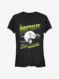 Disney The Nightmare Before Christmas Spooky Nightmare Jack Girls T-Shirt T-Shirt | Exclusive Edition | High Demand Item