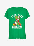 Nintendo Mario Yoshi Good Luck Girls T-Shirt | Premium Unisex T-Shirt, Trending Graphic Tee