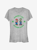 Nintendo Mario Wear Green Girls T-Shirt | Premium Unisex T-Shirt, Trending Graphic Tee