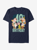 Disney Snow White Dwarves Forty B-Day T-Shirt | Premium Unisex T-Shirt, Trending Graphic Tee