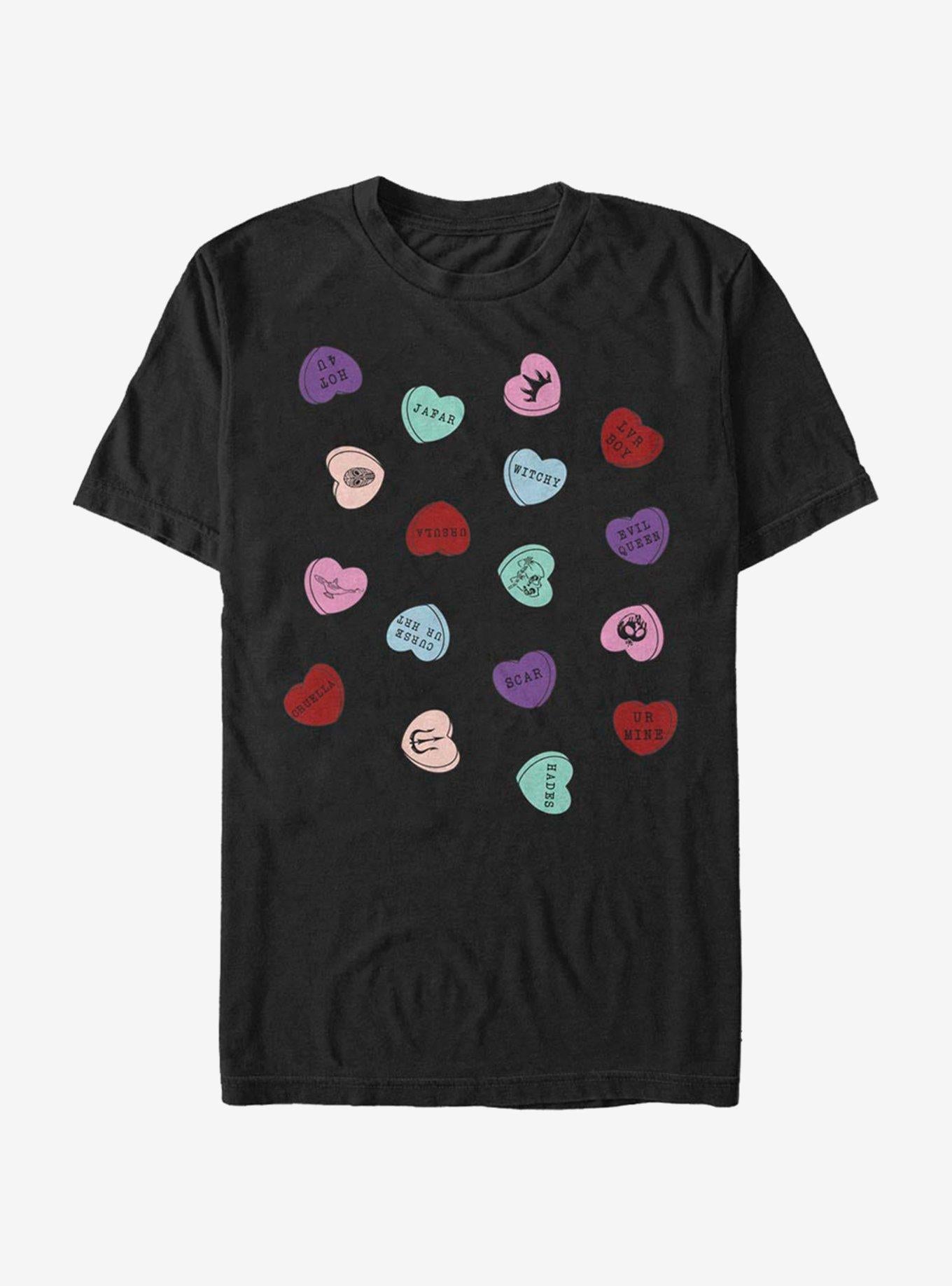 Disney Villains Evil Candy T-Shirt | Premium Unisex T-Shirt, Trending Graphic Tee