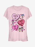 L O L Surprise LOL Candy Hearts Girls T-Shirt | Premium Unisex T-Shirt, Trending Graphic Tee