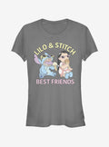 Disney Lilo Stitch Best Friends Girls T-Shirt T-Shirt | High-Quality Print | Must-Have Style