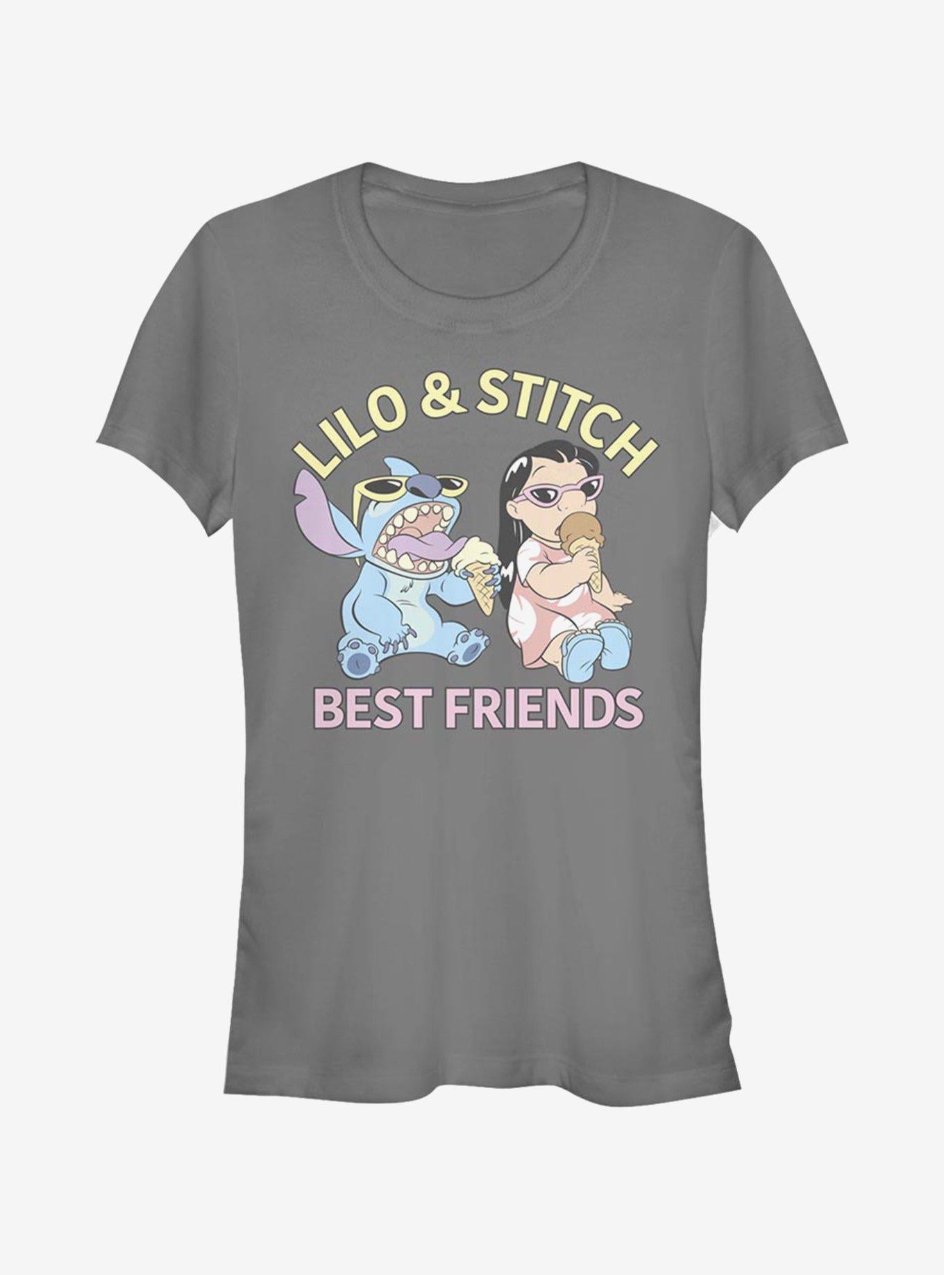 Disney Lilo Stitch Best Friends Girls T-Shirt T-Shirt | High-Quality Print | Must-Have Style
