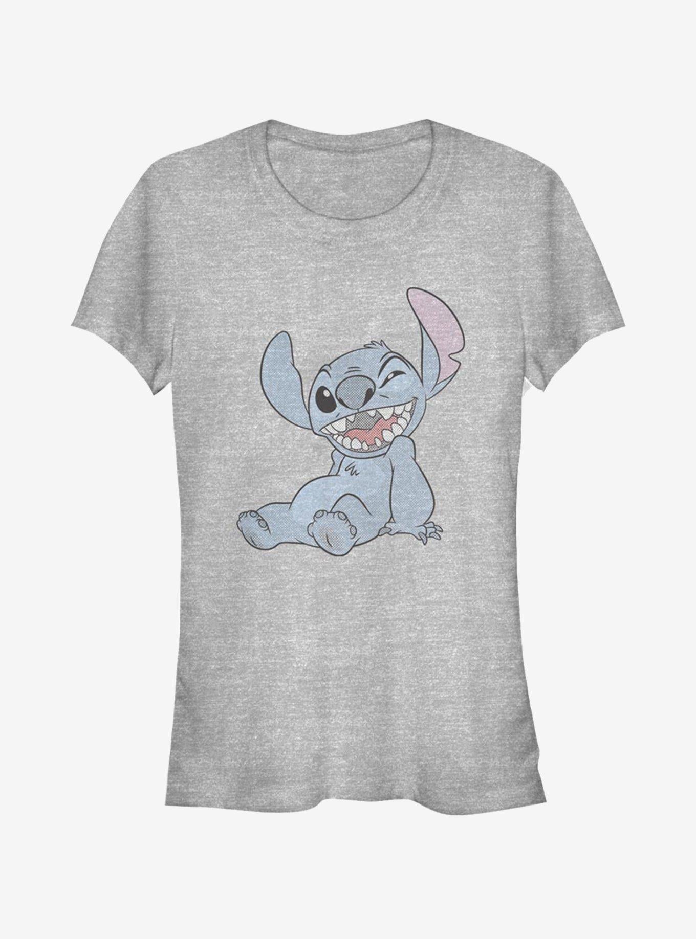 Disney Lilo Stitch Half Tone Stitch Girls T-Shirt T-Shirt | Trending Streetwear Style | Great Gift Idea