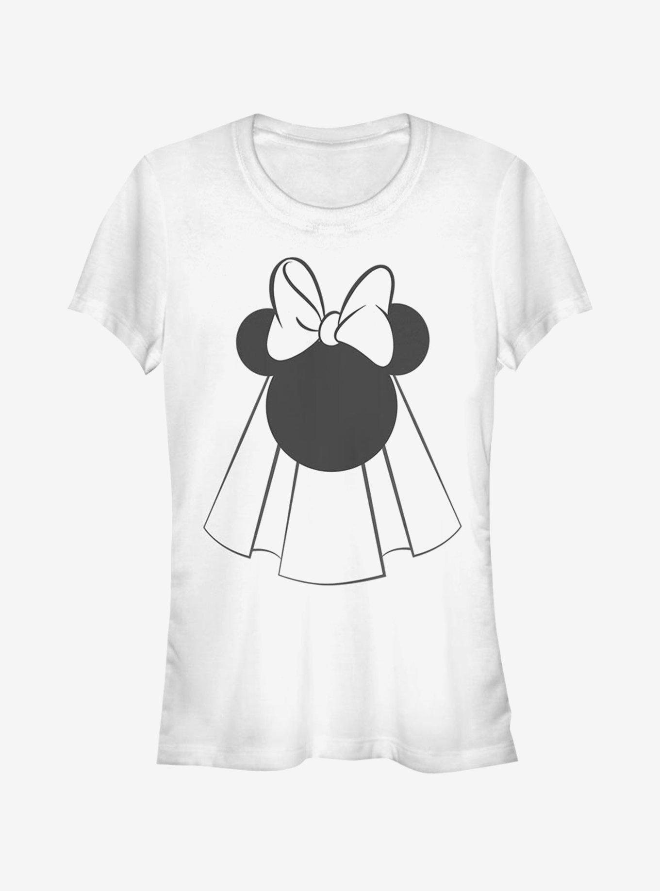 Disney Minnie Mouse Bride Veil Girls T-Shirt | Premium Unisex T-Shirt, Trending Graphic Tee