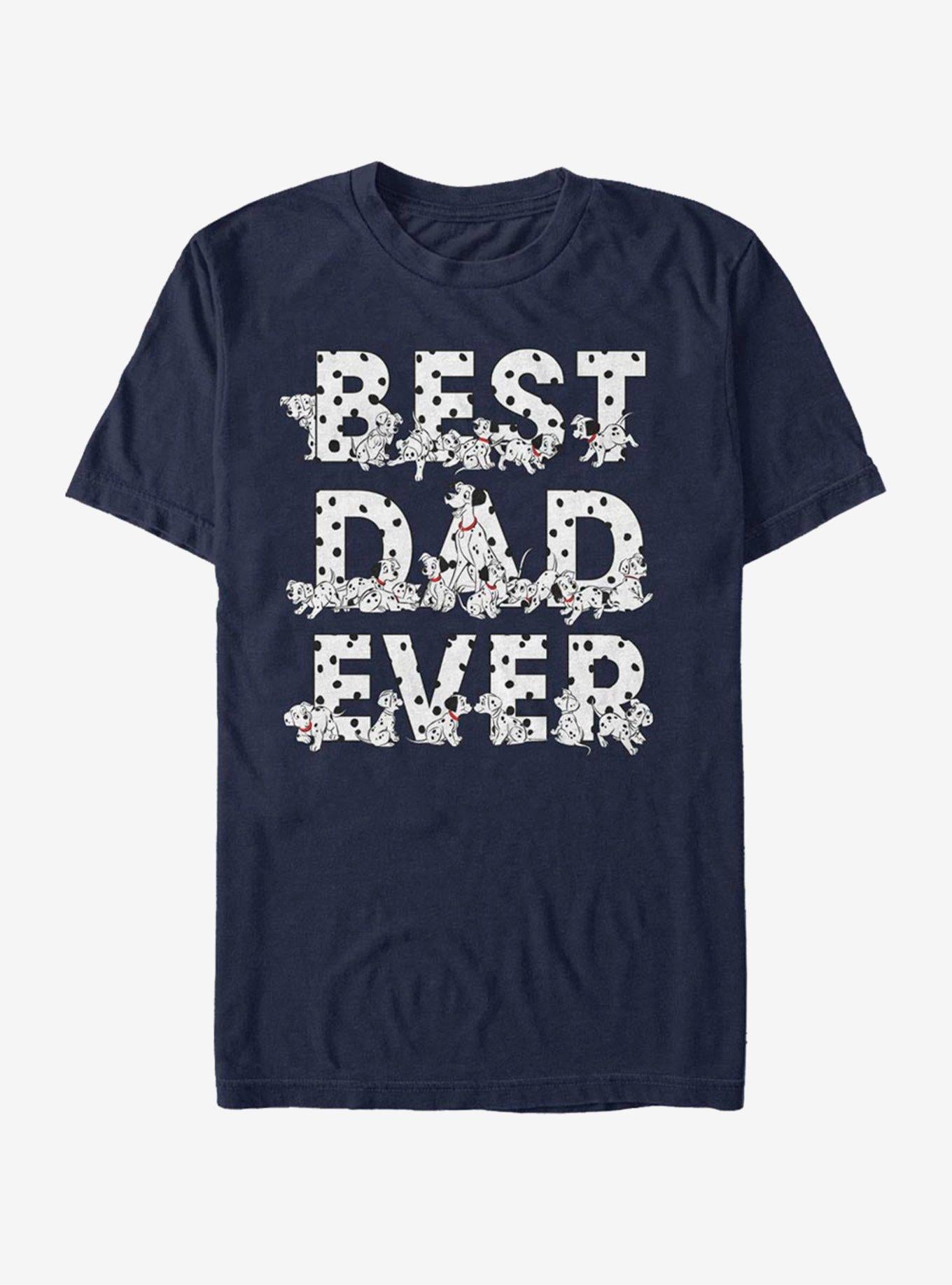 Disney 101 Dalmatians Pongo Best Dad Ever T-Shirt | Premium Unisex T-Shirt, Trending Graphic Tee