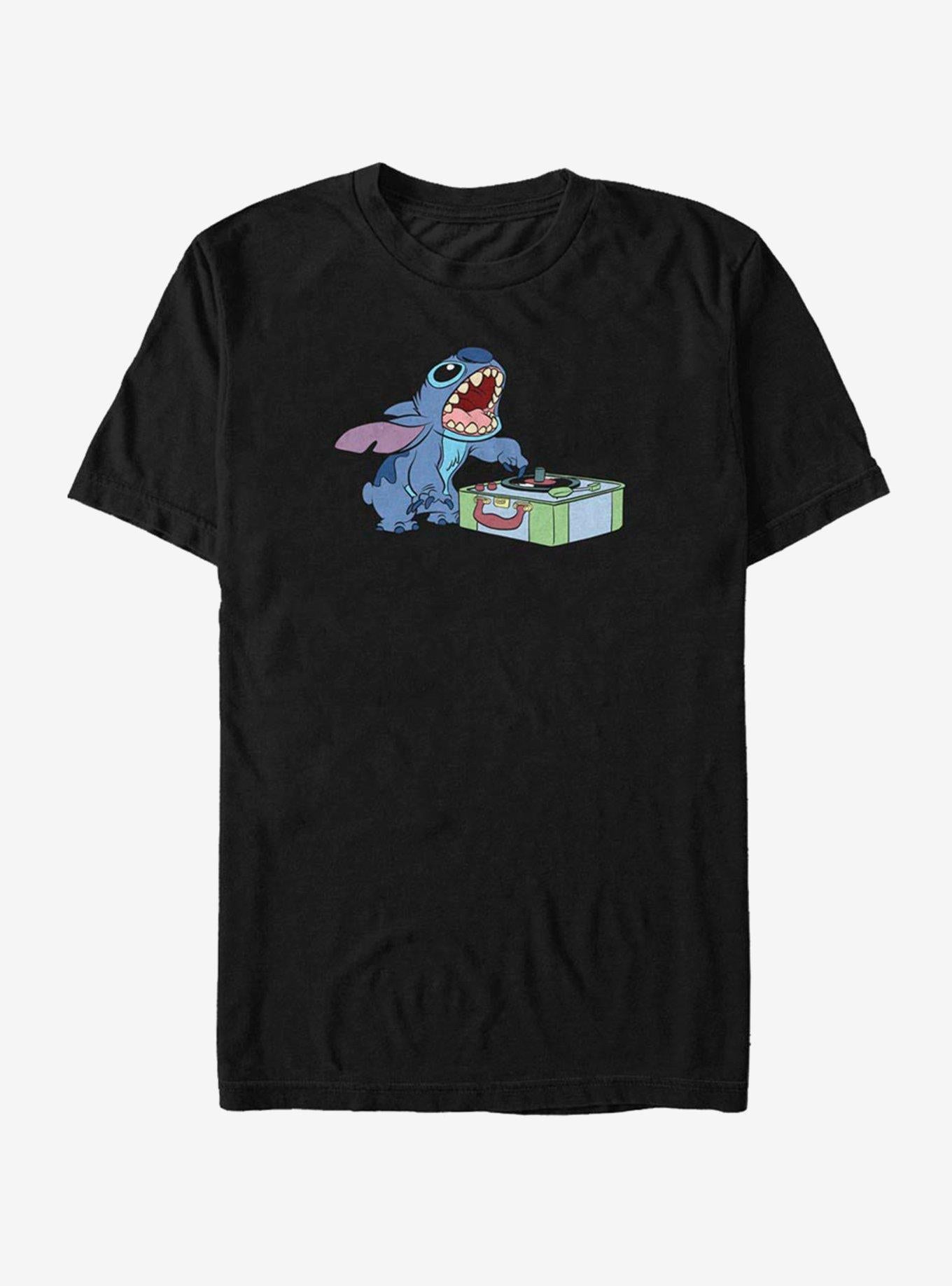 Disney Lilo Stitch Dj Stitch T-Shirt T-Shirt | Exclusive Art Design | High Demand Item