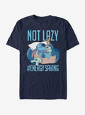 Disney Lilo Stitch Lazy Energy T-Shirt T-Shirt | High-Quality Print | Must-Have Style