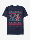 Disney Lilo Stitch Holiday Lilo Hawaiian Pattern T-Shirt T-Shirt | Exclusive Art Design | Perfect For Daily Wear