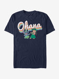 Disney Lilo Stitch Rainbow Ohana T-Shirt T-Shirt | Viral Style | Must-Have Style