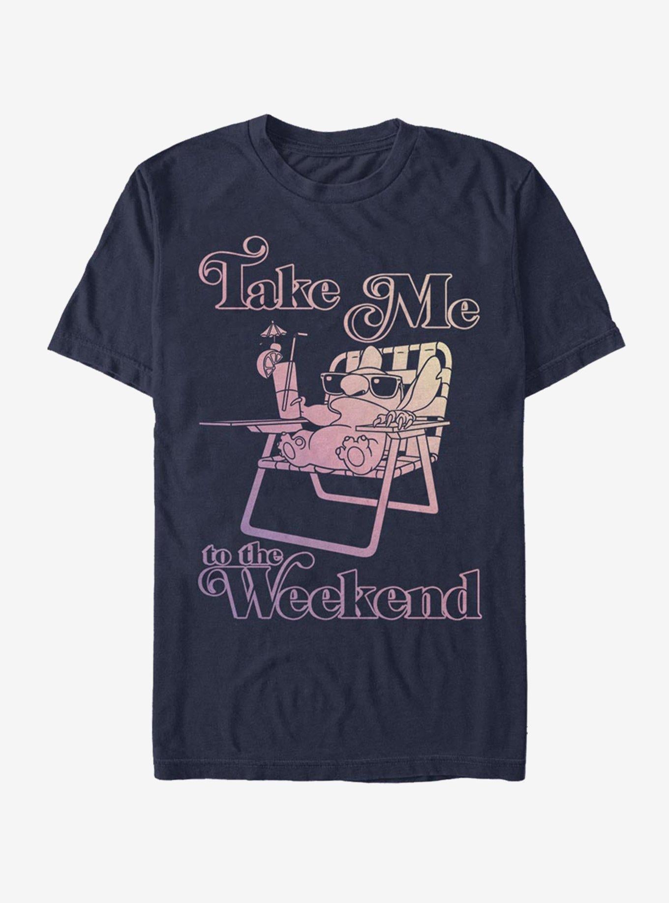 Disney Lilo Stitch Weekend Stitch T-Shirt T-Shirt | Best-Selling Design | Trending Now
