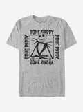 The Nightmare Before Christmas Bone Daddy Jack T-shirt | Trendy Graphic Tee | Casual Unisex T-shirt