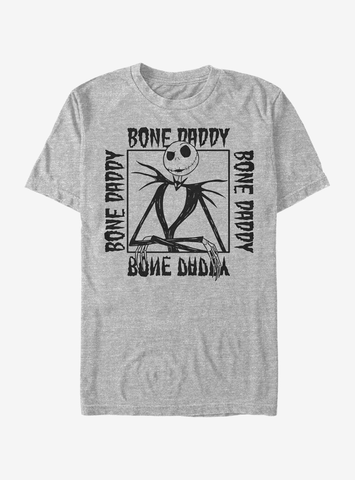 The Nightmare Before Christmas Bone Daddy Jack T-shirt | Trendy Graphic Tee | Casual Unisex T-shirt