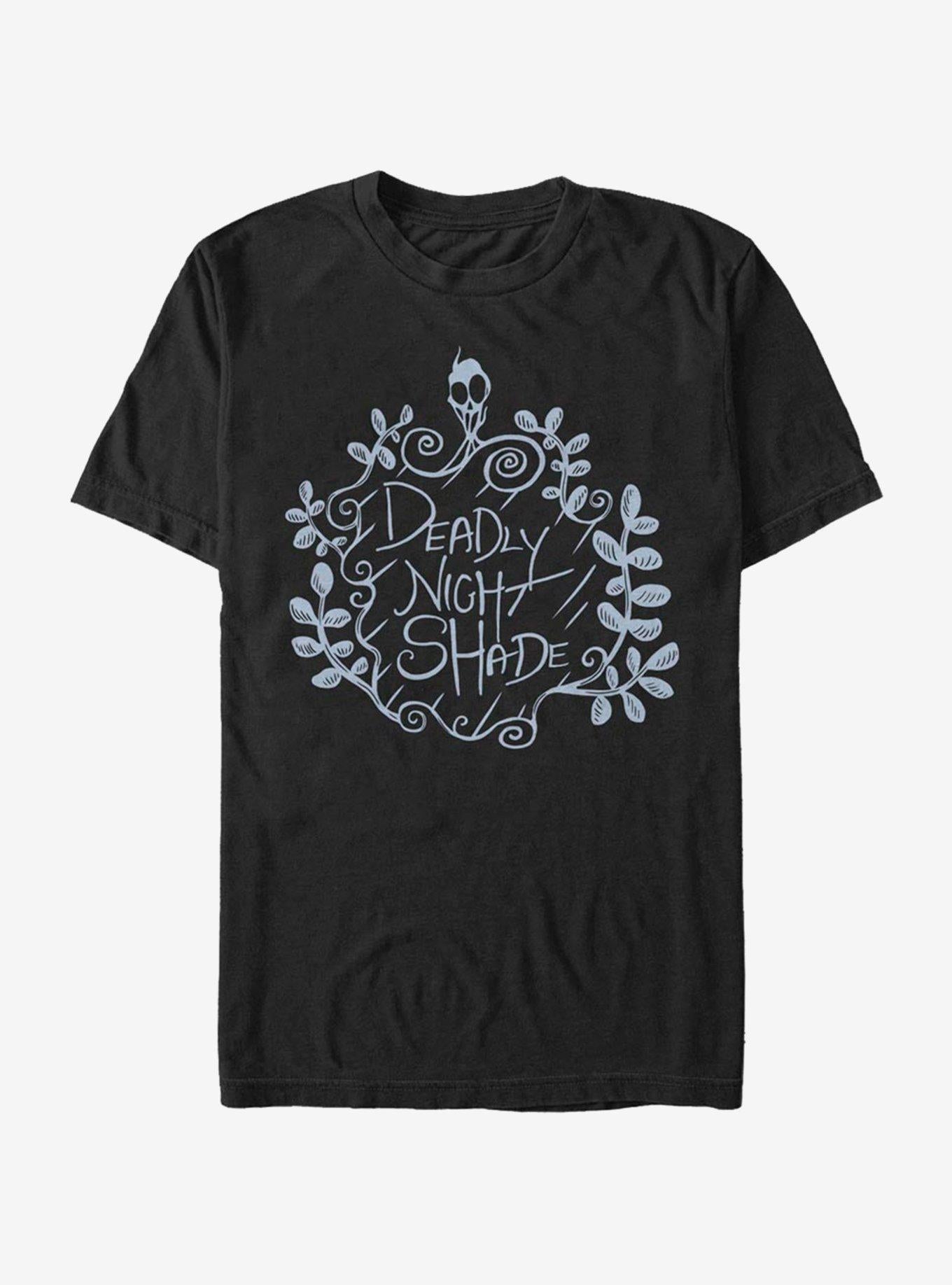 The Nightmare Before Christmas Deadly Night Shade T-Shirt T-Shirt | Viral Style | Trending Now
