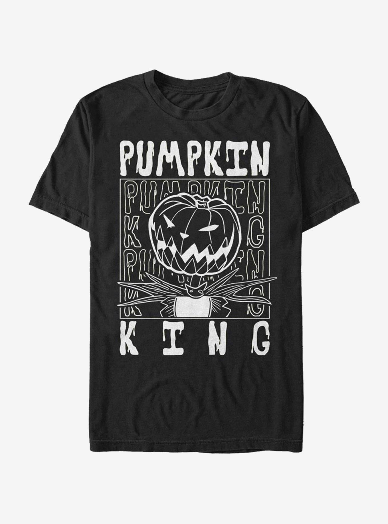 The Nightmare Before Christmas Pumpkin King T-shirt | Trendy Graphic Tee | Casual Unisex T-shirt
