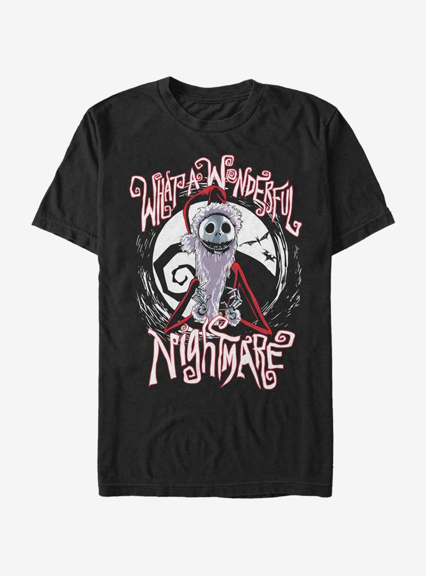 The Nightmare Before Christmas Santa Jack T-shirt | Trendy Graphic Tee | Casual Unisex T-shirt