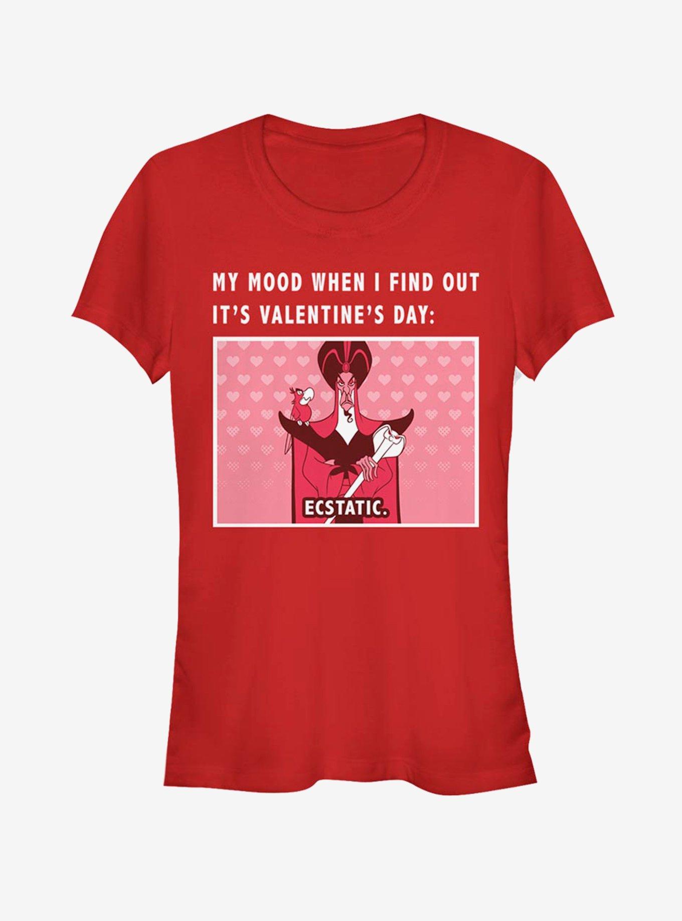Disney Aladdin Jafar Valentine Meme Girls T-Shirt | Premium Unisex T-Shirt, Trending Graphic Tee