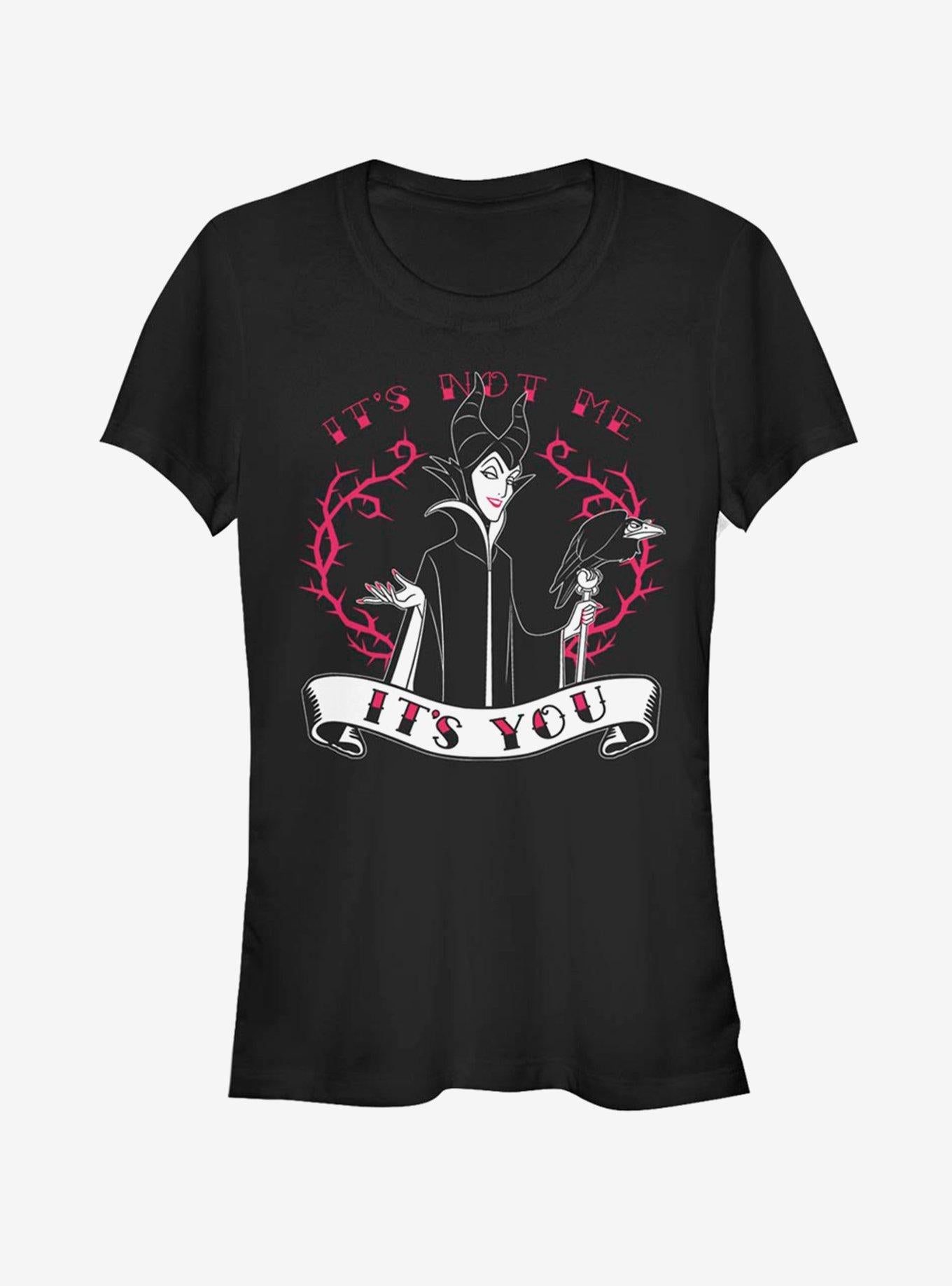 Disney Sleeping Beauty Maleficent It's You Girls T-Shirt | Premium Unisex T-Shirt, Trending Graphic Tee