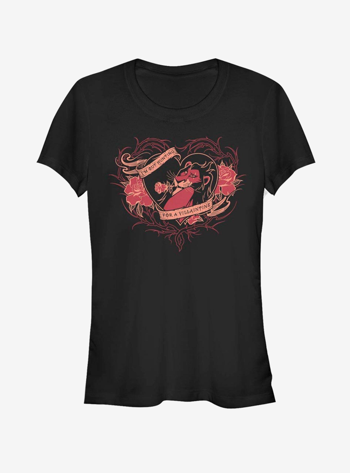 Disney The Lion King Hunting For Valentines Girls T-Shirt | Premium Unisex T-Shirt, Trending Graphic Tee