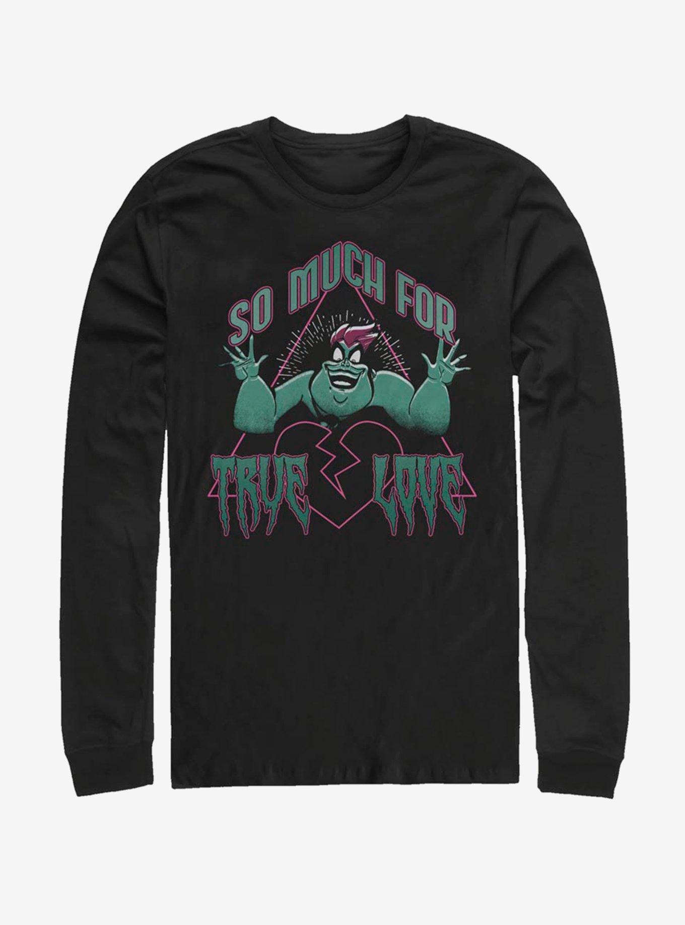 Disney The Little Mermaid So Much For Ursula Long-Sleeve T-Shirt | Premium Unisex T-Shirt, Trending Graphic Tee