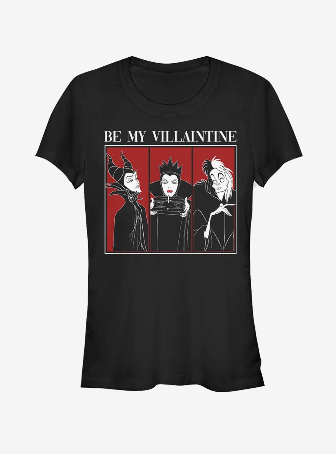Disney Villains Be Mine Girls T-Shirt | Premium Unisex T-Shirt, Trending Graphic Tee