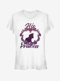 Disney The Little Mermaid His Princess Ariel Girls T-Shirt | Premium Unisex T-Shirt, Trending Graphic Tee