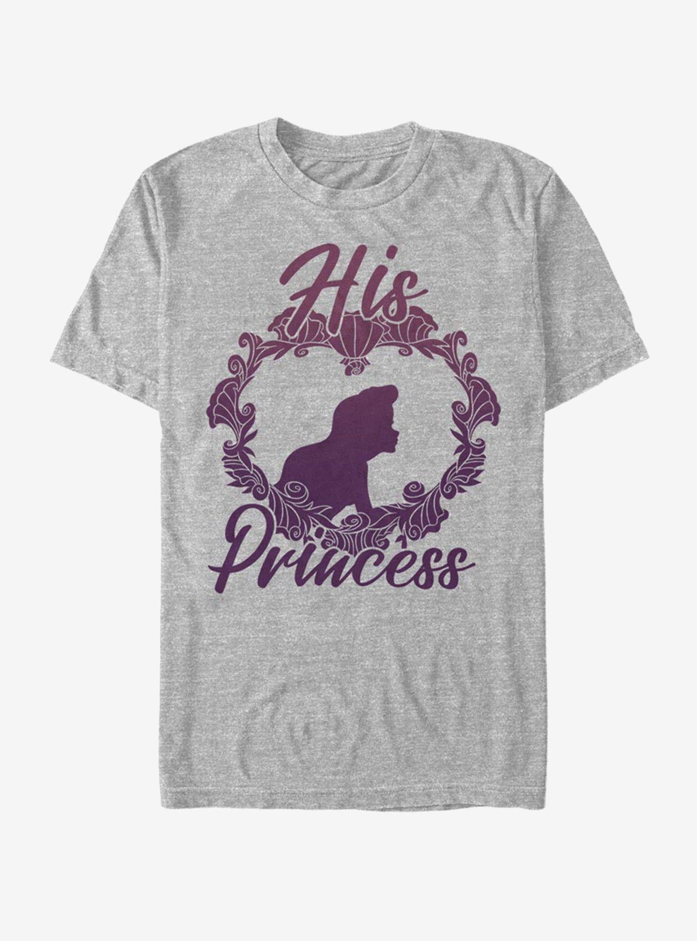 Disney The Little Mermaid His Princess Ariel T-Shirt | Premium Unisex T-Shirt, Trending Graphic Tee