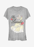Disney Beauty And The Beast His Beauty Belle Girls T-Shirt | Premium Unisex T-Shirt, Trending Graphic Tee