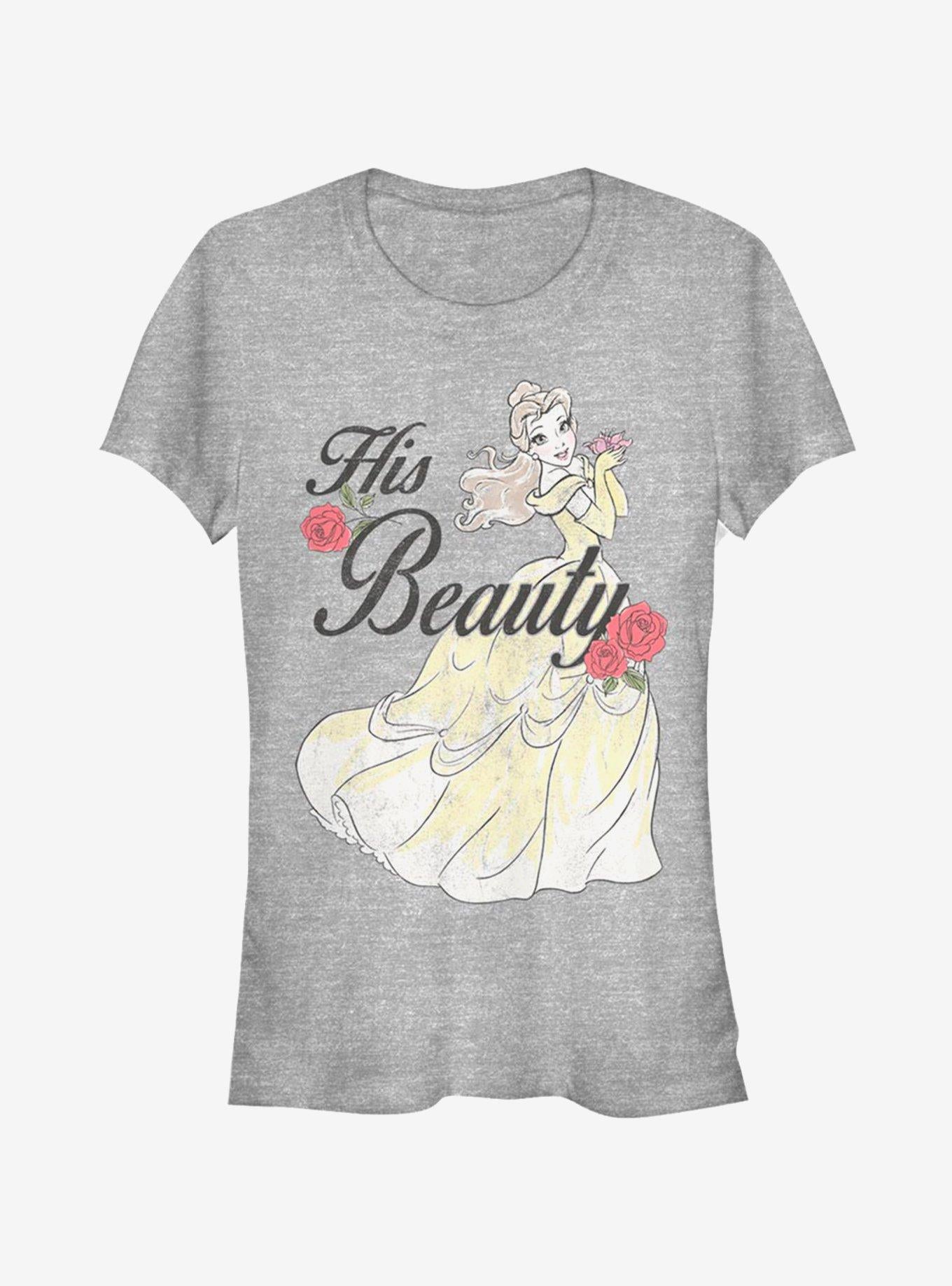 Disney Beauty And The Beast His Beauty Belle Girls T-Shirt | Premium Unisex T-Shirt, Trending Graphic Tee